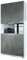 Vladon Büroschrank Logan V2, Made in Germany, Aktenschrank mit 5 Fächern und 4 Türen, Weiß matt/Beton dunkel Optik (82 x 184 x 37 cm)
