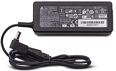 Delta Genuine New Replacement For Acer ASPIRE 1 A114-32-C64Y, ASPIRE 1 A114-32-C79Z Laptop Notebook Adapter 45W Battery Charger Power Supply 5.5MM x 1.7MM PSU Adaptor 19V 2.37A + Power Cord