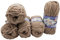 Alize Velluto Morbidissimo gomitolo di lana per bambini, in set da 5 da 100 g ciascuno, di colore beige 530 (etichetta in lingua italiana non garantita)
