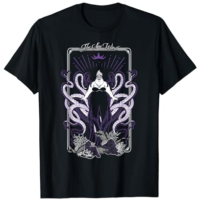 Disney Ursula Tarot Card Poster T-Shirt