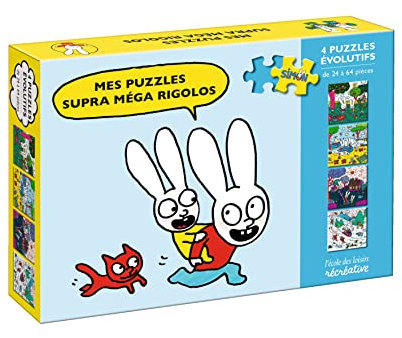 MES Puzzles Supra Mega Lustig: (4 Puzzles mitwachsen)