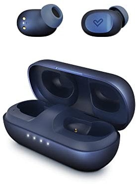 Energy Sistem Earphones True Wireless Urban 3 Indigo Auriculares Deportivos (True Wireless, Compact Design, Charging Case con Carga inalámbrica, Asistente de Voz, Control Táctil) - Azul