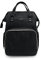Windelrucksack, Schwarz, Moderner Urban Rucksack Wickeltasche