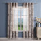 Delien Gardinen Modern Transparente Gardine mit Ösen für Wohnzimmer Vorhang mit Blumenmuster »Löwenzahn« Flächenvorhänge Dekoschals Fenstergardine 1 St.,BxH 140x245cm,Sand