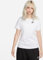Nike SW Club T-Shirt, Bianco, S Donna