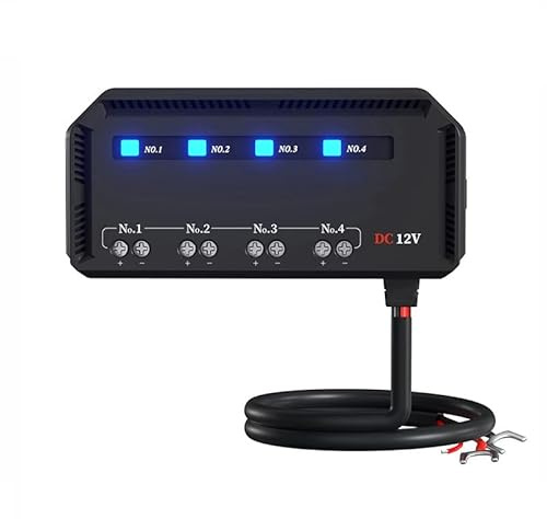 Blocco fusibili universale per moto da 12 V 20 A e scatola relè, morsettiera batteria con portafusibili