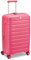 RONCATO B-FLYING Valigia Trolley Medio Espandibile 4 Ruote 68x44x26/31 cm Rigida con Chiusura TSA - ROSA