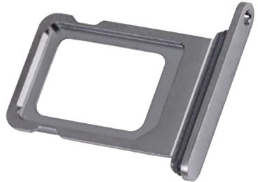 Simkartenhalter passend für Apple iPhone 14 Pro Max (A2894), Nano-SIM-Karten Slot, Originalersatz, Space Schwarz