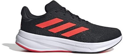 Adidas Herren Response Super M Running Shoes, core Black/solar red/core Black, 47 1/3 EU
