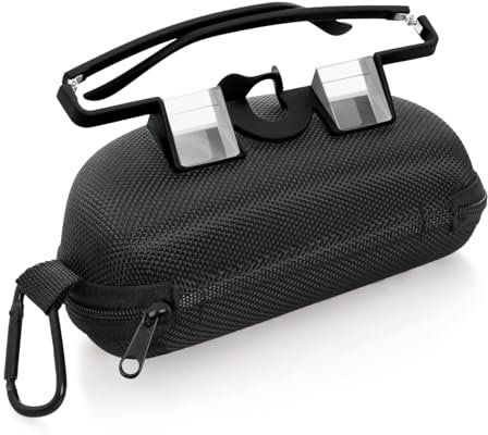 AOLEBA Premium Belay Glasses für Rock Climbing Enhance Komfort & Sicherheit Versatile & Durable Prism Brillengläser für Climbers Outdoor Climbing Activities Schwarz