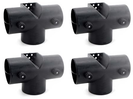jfqm 4 Stücke 75mm 2 Vavles Klappe Einstellbare Luft Diesel Standheizung Entlüftungsleitung T Zweig Splitter Auspuffrohr Joiner Stecker