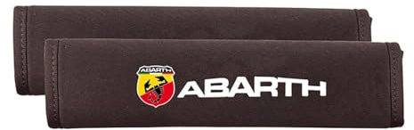 2 Confezione da Imbottiture per Cinture di Sicurezzaauto per Abarth, Imbottiture per Cinture di Sicurezza Morbide e Resistenti