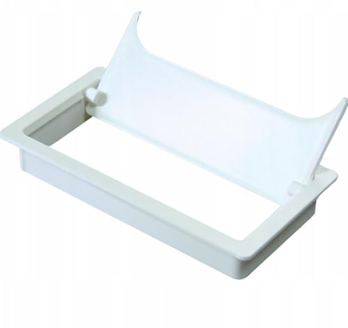 Endungen für TV-Kabelkanäle weiß Klappe