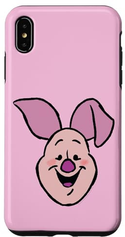 iPhone XS Max Disney Winnie the Pooh Piglet Happy Big Face Costume Case
