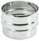 ALLINOX Manicotto Maschio/Maschio In Acciaio INOX Raccordo M/M Per Tubi Canna Fumaria Stufa o Camico (DN 150)