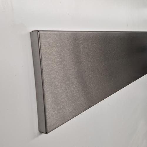 Battisedia in acciaio inox satinato