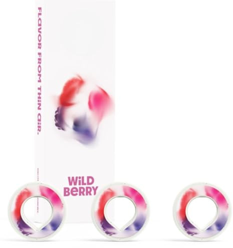 Duft-Pods Original für Air Up Flasche mit erfrischendem Wildberry-Geschmack - 0 Zucker, 0 Kalorien nur natürliches Aroma - 3x Air Up Pods für 15L Wasser mit Geschmack durch Duft