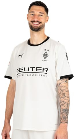 PUMA Offizielles Heimtrikot „Home 25/26“ | Borussia Mönchengladbach | Kurzarm, dryCELL, Recyceltes Material, Gladbach Trikot