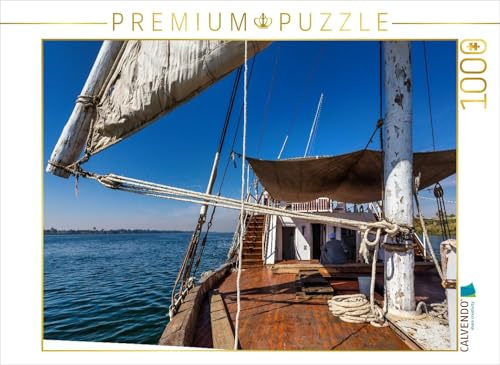 Puzzle · Stilvolles Segeln auf dem Nil mit Einer Dahabeya | Segeln auf dem Nil mit einer Dahabeya · 1000 Teile · Lege-Größe 64 × 48 cm · CALVENDO Puzzle