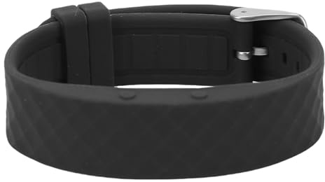 Keenso Vibrationsalarm, Smart-Armband, Fitness-Tracker, Armband für Schrittzählung, Schlaf-Tracking, USB Wiederaufladbar, Schwarz