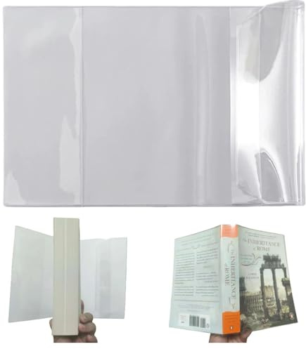 Custodia trasparente A5, copertura regolabile per notebook – misura universale per Midori, taccuino da viaggiatore, protezione per libri in plastica trasparente per Hobonichi