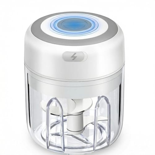 SiumPklay small blender,Electric Mini Food Processor & Garlic Chopper – Portable Cordless Vegetable Dicer,vegetable chopper for Onions & Baby Food