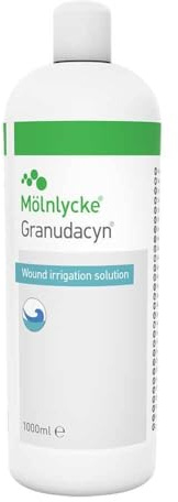 GRANUDACYN Wundspüllösung 1000 ml – Sterile Lösung zur Reinigung, Spülung & Befeuchtung akuter & chronischer Wunden