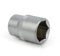 Weischer® - Steckschlüssel SW 17 mm | Antrieb 1/2 | Wellenprofil Sechskant | Stecknuss Nuss | Chrom-Vanadium