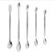 Corrines 5 PCS En Acier Inoxydable Laboratoire Spoon Lab Scoop Lab Spatules Laboratoire D'échantillonnage Spoon Cuillère À Mélanger Spoon Médical