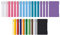 Brunnen Schnellhefter A4 PP-Folie glasklares Deckblatt farbig sortiert (13 Farben + 13er Pastell Set)