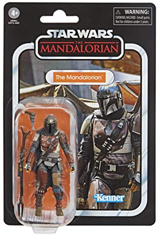 Star Wars E8086ES0 The Vintage Collection The Mandalorian 9,5 cm große Action-Figur, Spielzeug für Kids ab 4 Jahren