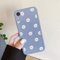 ZTOFERA Hülle für iPhone XR, Gänseblümchen Blume Glänzend Silikon Handyhülle, Flexibel TPU Anti-Kratzer Stoßfest Bumper Schutzhülle für iPhone XR - Grau