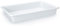 Tradineur -Bandeja rectangular de hostelería - Fabricado en Polipropileno - Apta para microondas y lavavajillas - Capacidad de5,6 Litros - 9 x 36-27 cm - Color Blanco