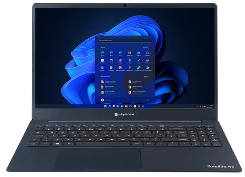 dynabook C50-J-11Z, Toshiba SatellitePro 15,6 FHD Core i7-1165G7, 8GB DDR4, 512G SSD, Intel UHD,WIFI + BT5, Vernice Antibatterica, Windows 11 Home, Colore: Dark Blue