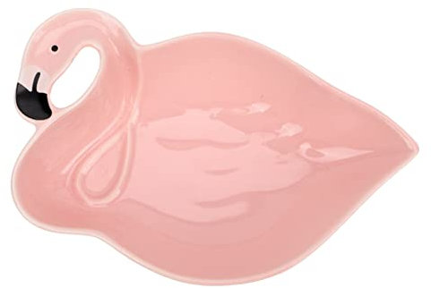 Zerodeko Bol à Soupe Design Flamant Bol De Service Léger Et Pratique pour Salades Fruits Et Céréales Vaisselle Mignonne Et Fonctionnelle pour Maison