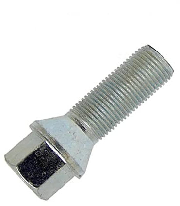 TRACER 1x Bulloni delle Ruote Conici M12x1,25 26mm Compatibile con Alfa Romeo 145 146 147 155 156 164 166 156 Sportwagon 4C 4C Spide