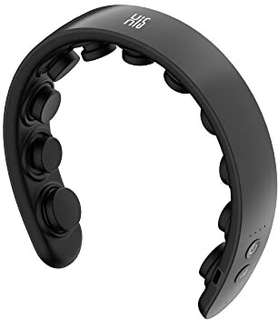 Master Massage H1 Fashion Haarband Kopfmassagegerät, Standard, schlank und leicht, 11 vibrierende Köpfe, 5 Modi, 3 Intensitäten von sanften Fingern bis Akupressur, Schwarz