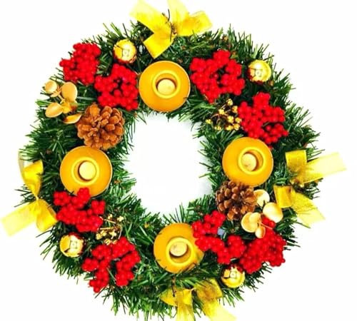 Adventskranz für Weihnachten