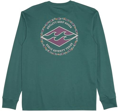 BILLABONG Rotor Diamond - Long Sleeve T-Shirt for Men - Long Sleeve T-Shirt - Men - S - Blue