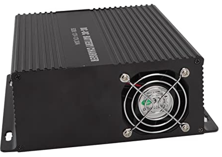 Chargeur de Batterie Solaire, Chargeur de Batterie de Voiture DC à DC Chargeur de Contrôleur Solaire Automatique Connexion APP Coque en Alliage d'aluminium 12 V 30 A, Chargeurs