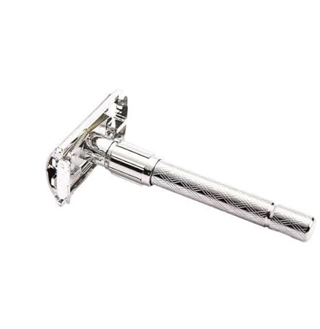 JAYIOLA 6x Verstellbarer Rasierhobel Rasierhobel, mit Klinge, Edelstahl Klassisch Langer