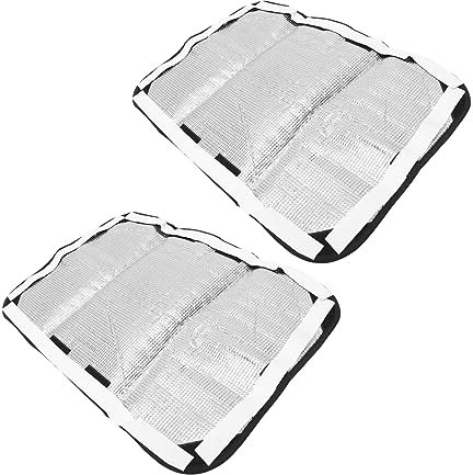 GRADENEVE 2pezzi Parasole Per Finestre e Porte Camper Oscurante Uv Schermo Per Privacy Protezione e Materiale Resistente