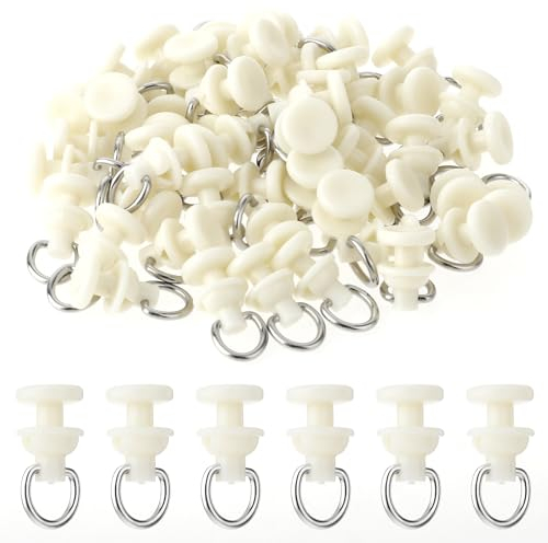 GEEHUA 50 ganchos deslizantes de plástico para cortinas de techo, ganchos de riel de cortina deslizante, soporte de cortina deslizante, cortina de ducha, polea, accesorios