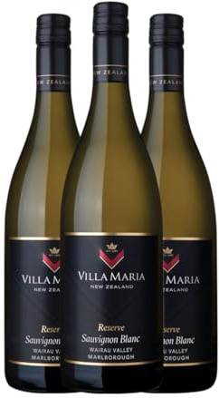 Villa Maria Sauvignon Blanca Marlborough Reserva 75 cl Vino blanco (Caja de 3 Botellas de 75 cl)