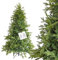 Árbol de Navidad Extra frondoso y Realista, Natural de PVC, fácil de Montar con Base Estable, 1372 Ramas densas para Decoraciones navideñas de Gran Impacto, 210 cm