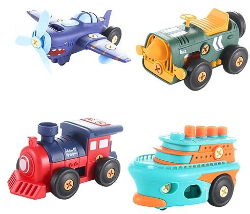 JOINPAYA 1 Satz Zusammenbau Auto Spielzeug Autospielzeug für Kleinkinder LKW-Spielzeug zerlegen Kinder bastelset basteln für Kinder Retro-Auto selber Machen Spielzeug zusammenbauen Plastik