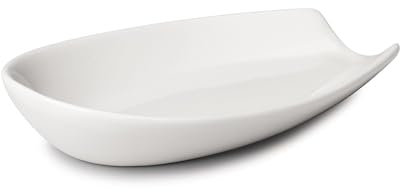 Wm Bartleet & Sons Traditional Porcelain Spoon Rest, White (13cm)