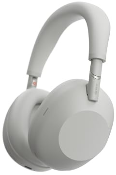 SONY WH-1000XM6 - Cuffie Bluetooth wireless over-ear con cancellazione del rumore, suono ad alta risoluzione, massimo comfort, design pieghevole, argento (rinnovato)