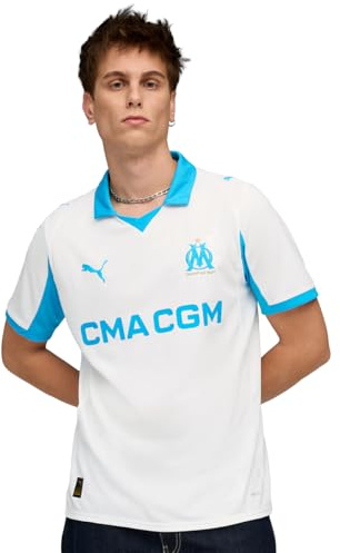 PUMA Olympique Marseille Replica Trikot Home Weiß Herren
