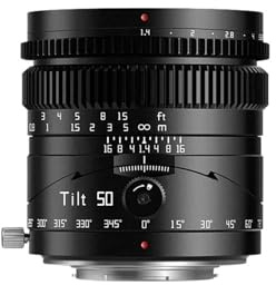 Compatibile con la fotocamera mirrorless Sony Obiettivo full frame con messa a fuoco manuale da 50 mm f1.4(XF)